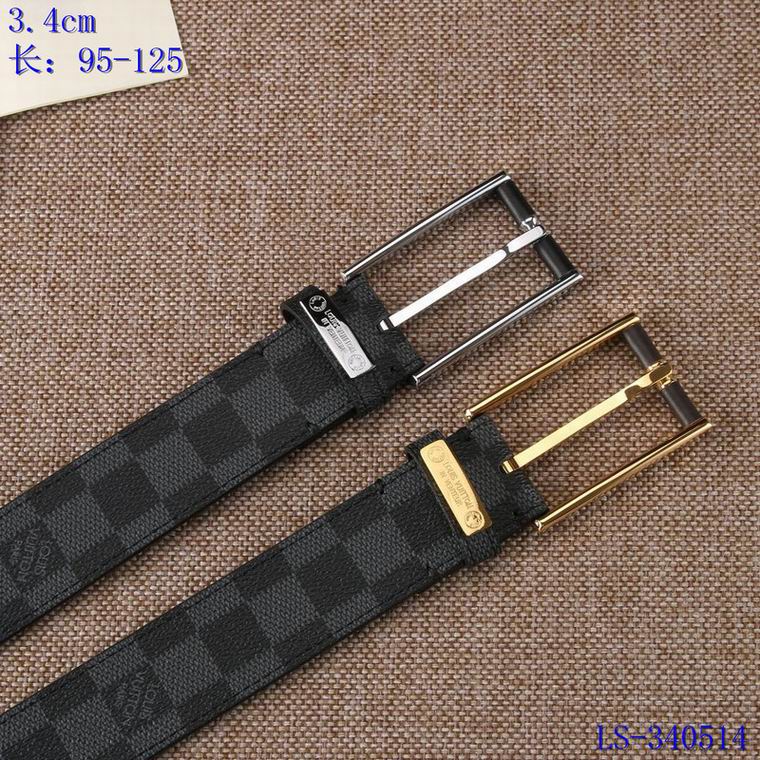 LV Belt 34mm 95-125cm 8L14